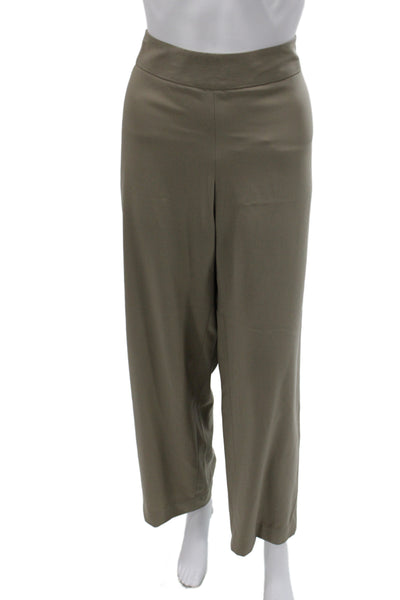 Giorgio Armani Women Dress Pants Beige Wool Solid Size 44