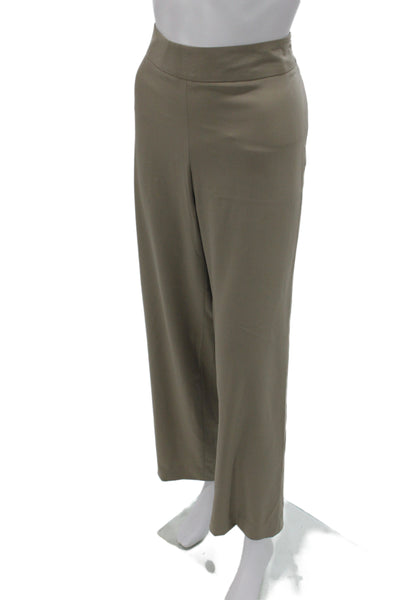 Giorgio Armani Women Dress Pants Beige Wool Solid Size 44