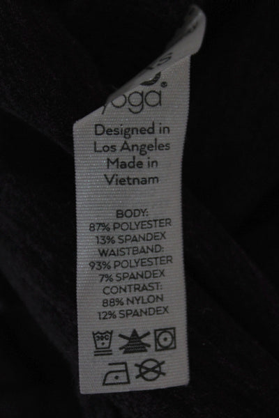 Alo Yoga Womens Ankle Leggings Purple Athleisure Size XS