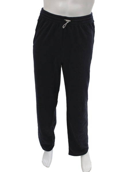 Zegna Sport Mens Blue Polyester Drawstring Sweatpants Athleisure Size XL