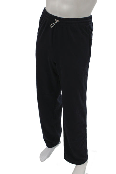 Zegna Sport Mens Blue Polyester Drawstring Sweatpants Athleisure Size XL