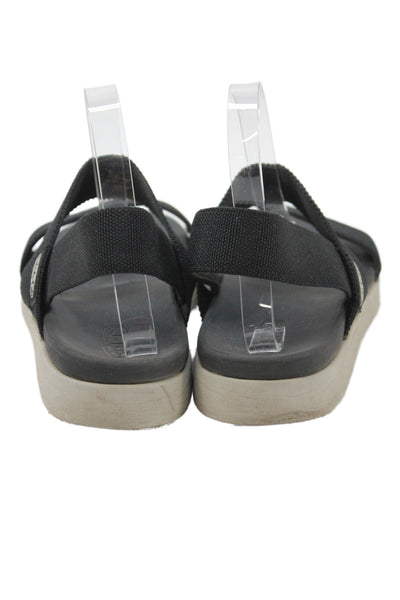 Keen Womens Canvas Ankle Style Sandals Black Size 9.5