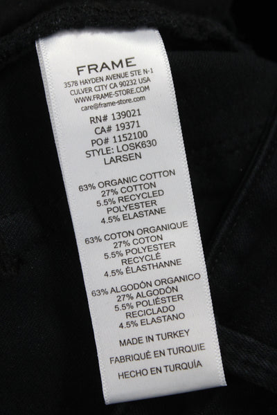 Frame Womens Black Skinny Jeans Size 2