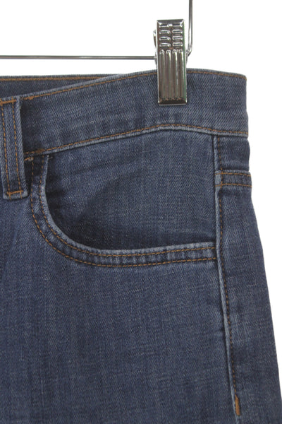 Joes Women Wide-Leg Blue Cotton High-Rise Jeans Size 27