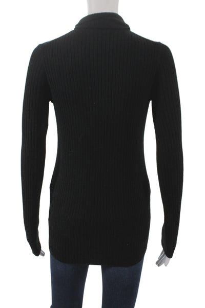 Vince Womens Black Turtleneck Pullover Sweater Long Sleeve Size M