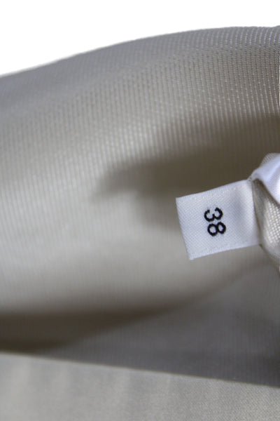 By Malene Birger Women Shift Dress Beige Short Sleeve Size 38