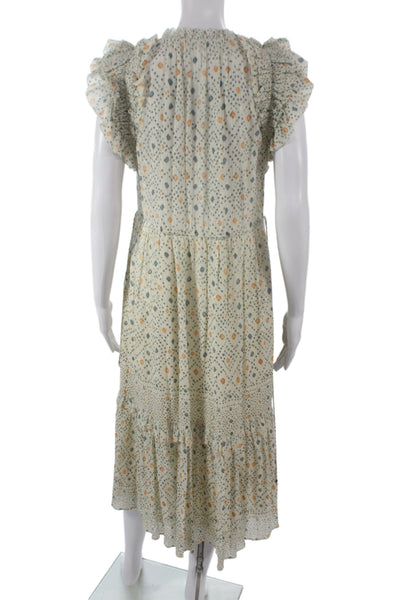 Ulla Johnson Womens Ivory Linen Pantsuit Sleeveless Size 0