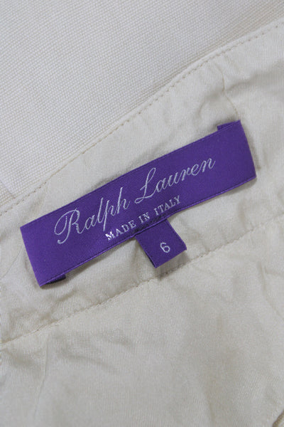 Ulla Johnson Womens Ivory Linen Pantsuit Sleeveless Size 0