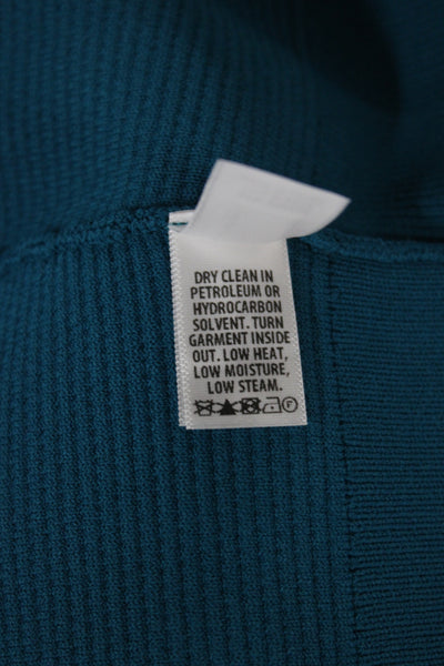 St. John Women Basic Blue Scoop Neck Sleeveless Tank Size XL