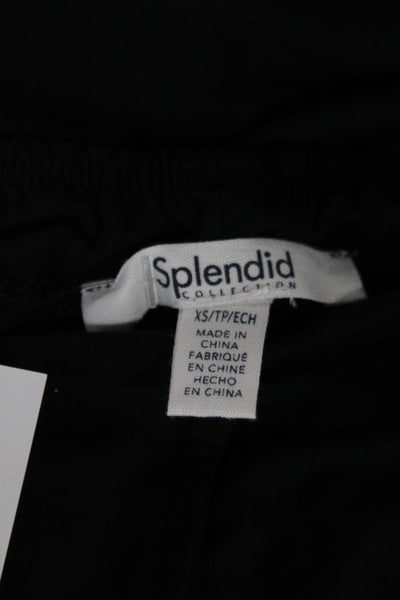Splendid Womens Black Sweatpants Pull On Solid Casual Size XS