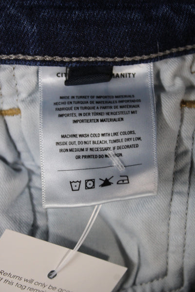 Citizens of Humanity Women Skinny Jeans Blue High Rise Cotton Inseam 27 Size 23