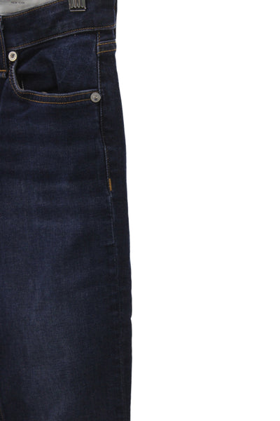 Rag & Bone Women Skinny Jeans Blue Mid Rise Button Fly Size 23