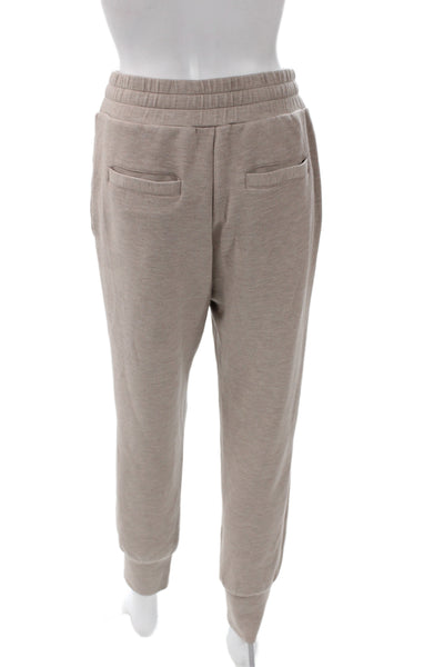 Varley Womens Jogger Pants Beige Pull On Viscose Blend Size S