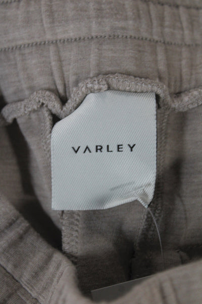 Varley Womens Jogger Pants Beige Pull On Viscose Blend Size S