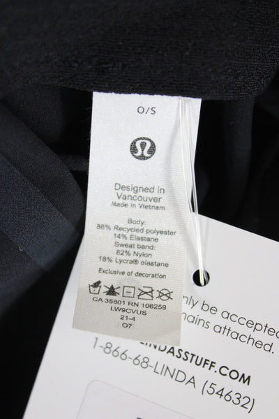 Lululemon Womens Polyester Blend Basic Baseball Cap Black 5x7 inch