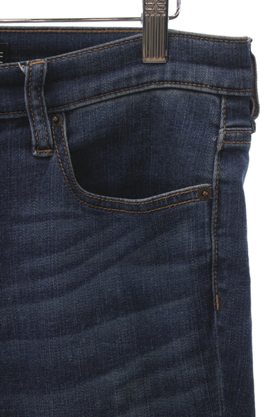 J Crew Womens Skinny Jeans High Waist Blue Cotton Button Size 29