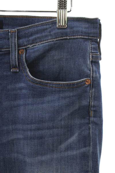 J Crew Womens Skinny High Waist Blue Cotton Jeans Size 29