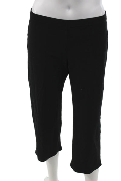 Eileen Fisher Women Capri Pants Black 24 Inseam Size PS