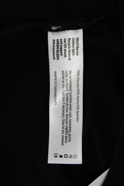 Eileen Fisher Women Capri Pants Black 24 Inseam Size PS