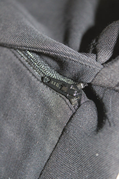 Fabiana Filippi Womens Dress Pants Black 64% Viscose Size 6