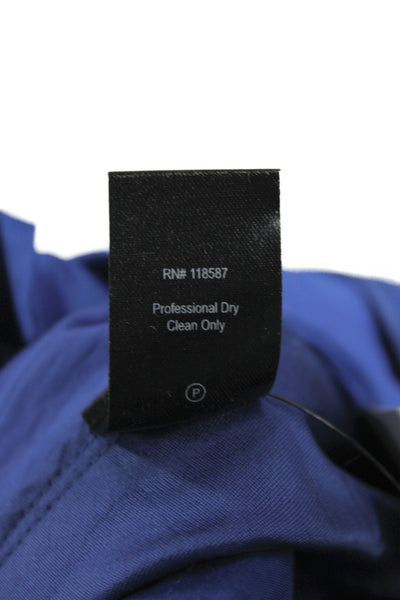 Jason Wu Women Dress Pants Blue 64% Cotton Hook & Eye Size 2