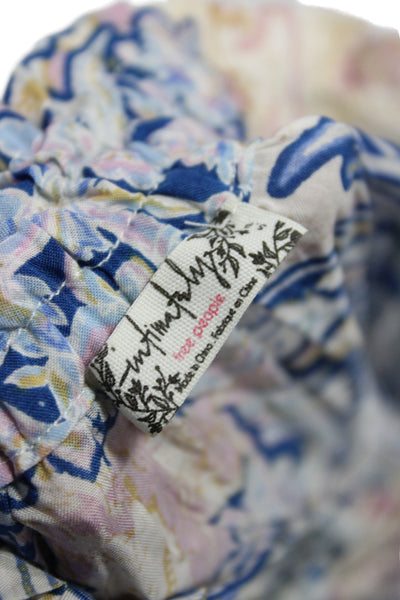 Intimately Free People Women Harem Pants Floral Viscose Size S