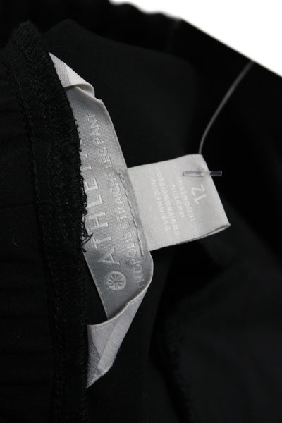 Athleta Women Sweatpants Black Drawstring Size 12