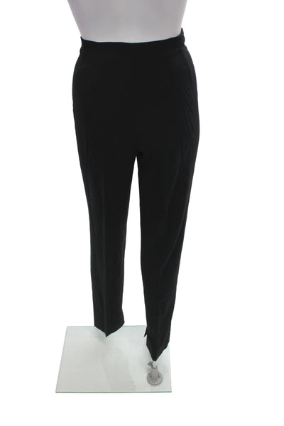 Piazza Sempione Women Black Dress Pants Zip Size 40