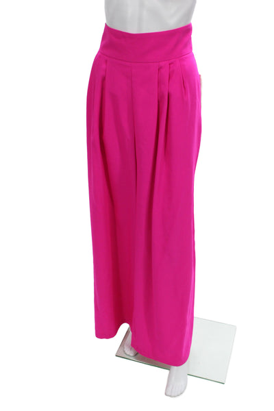 Eliza J Women Dress Pants Pink Zip 100% Polyester Inseam 30 Size 12