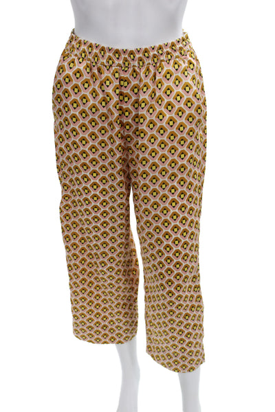 Zara Women Cropped Multicolor Pants Size S