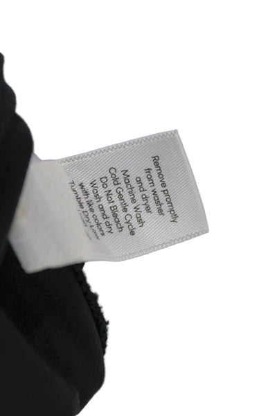 Athleta Womens Athletic Black Tie Waist Shorts Size 4