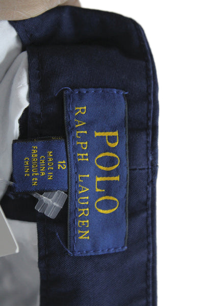Polo Ralph Lauren Boys 100 Percent Cotton Shorts Blue Size 12