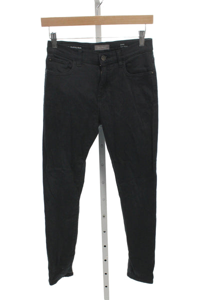 DL1961 Mens Skinny Jeans Black Mid Rise Cotton Size 14