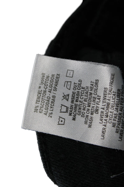 DL1961 Mens Skinny Jeans Black Mid Rise Cotton Size 14