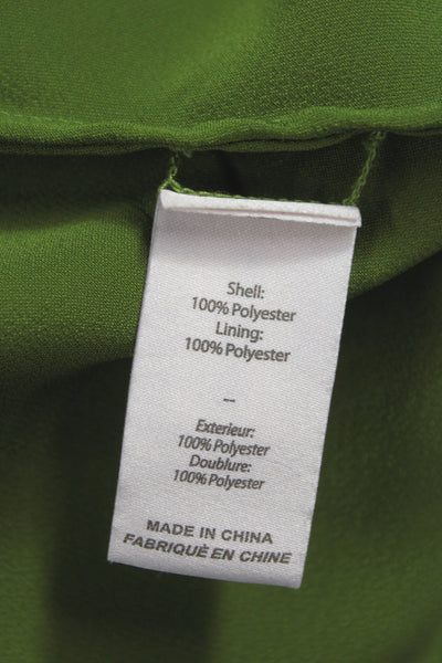 Cinq A Sept Women Green Cowl Neck Camisole Party Size M