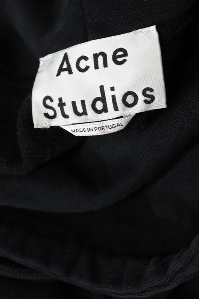 ACNE Studios Unisex Adults Pullover Hoodie Black Size L