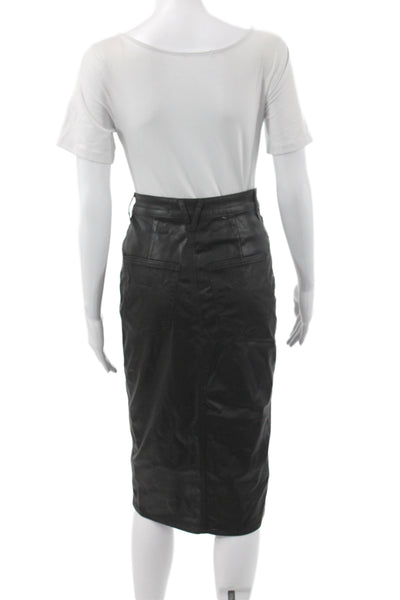 Veronica Beard Women Pencil Skirt Black Knee Length Size 0