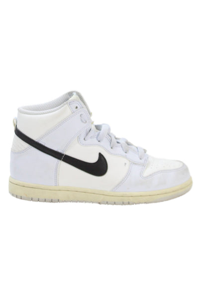 Nike Childrens Boys Leather Dunk High Top Sneakers Powder Blue White Size 2.5 Y