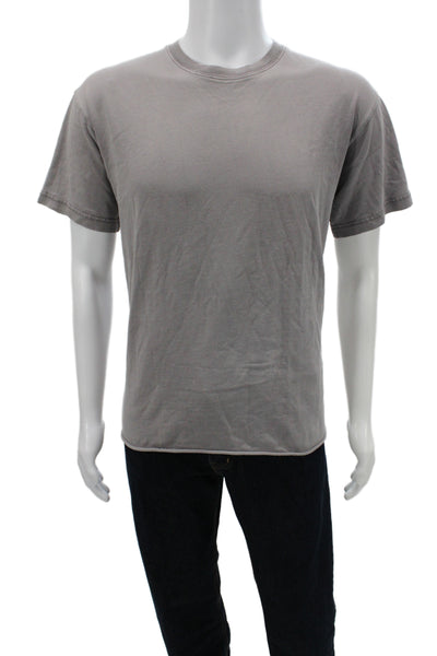 Kith Mens Basic Gray 100% Cotton Crew Neck Short Sleeve T-Shirt Size M