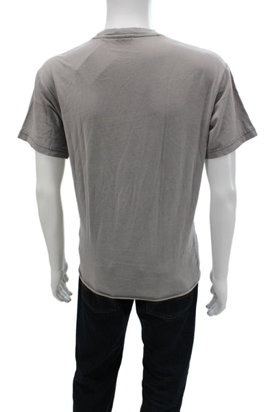 Kith Mens Basic Gray 100% Cotton Crew Neck Short Sleeve T-Shirt Size M