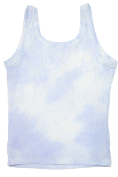 Love Shack Fancy Girls Sleeveless Embellish Tie Dye Tank Top Size S
