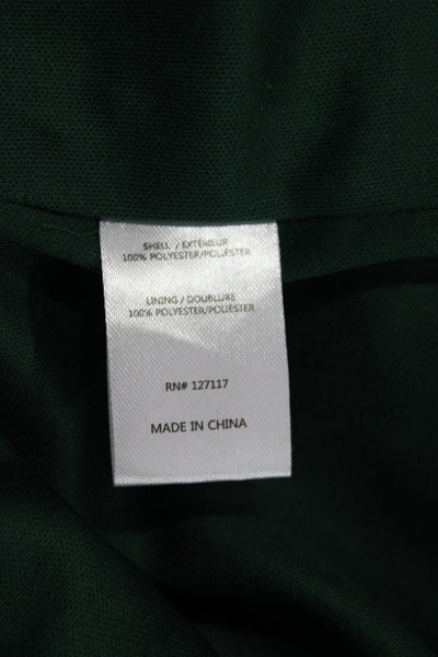 Jewel Badgley Mischka Women Green Beaded Shift Dress Sleeveless Size 6