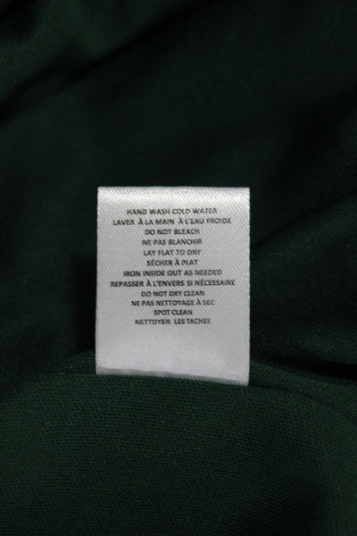 Jewel Badgley Mischka Womens Shift Dress Green High Neck Cocktail Size 8