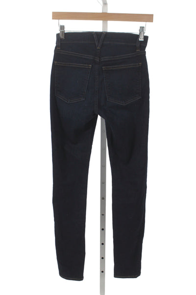 Veronica Beard Women Skinny Jeans Blue Cotton High Rise Size 26