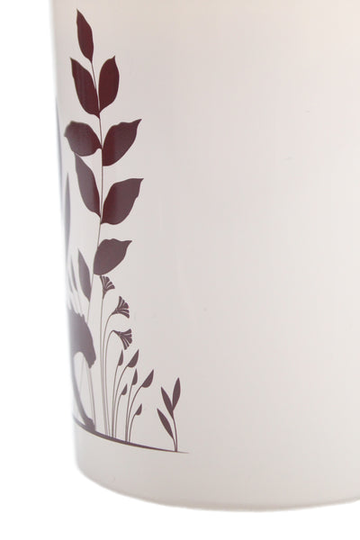Cartier Womens Glass Scented Single Wick Candle White