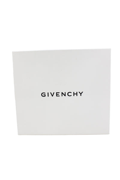 Givenchy Womens Gold-Tone Embellished Over Knee High Boots Shoes Black Sz 6.5