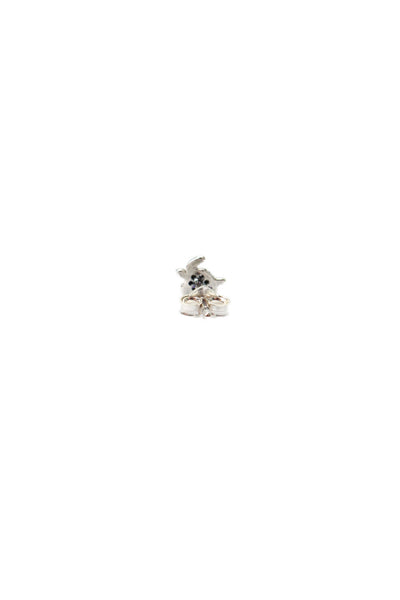 Pandora Womens 925 Silver Cubic Zirconia Beachy ME Stud Earring Lot 2 NWOT