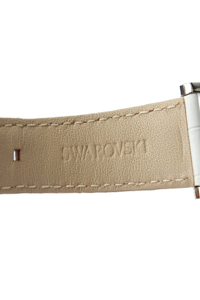 Swarovski Womens Stainless Steel White Octea Classica 1181757 Quartz Watch 39mm