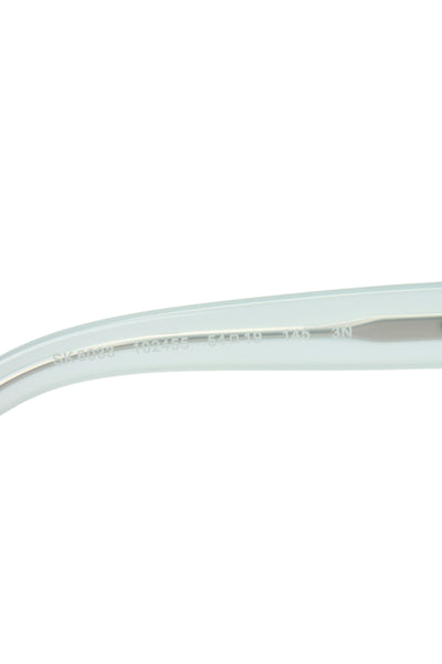 Swarovski Womens Light Blue Plastic Blue Crystal Accent Butterfly Sunglasses