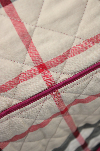 Burberry Children Childrens Girls Quilted Texture Jacket Red Size 14